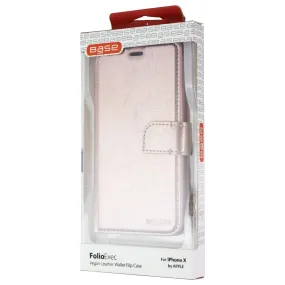 Base FolioExec Wallet Case for Apple iPhone Xs/X - Rose Gold