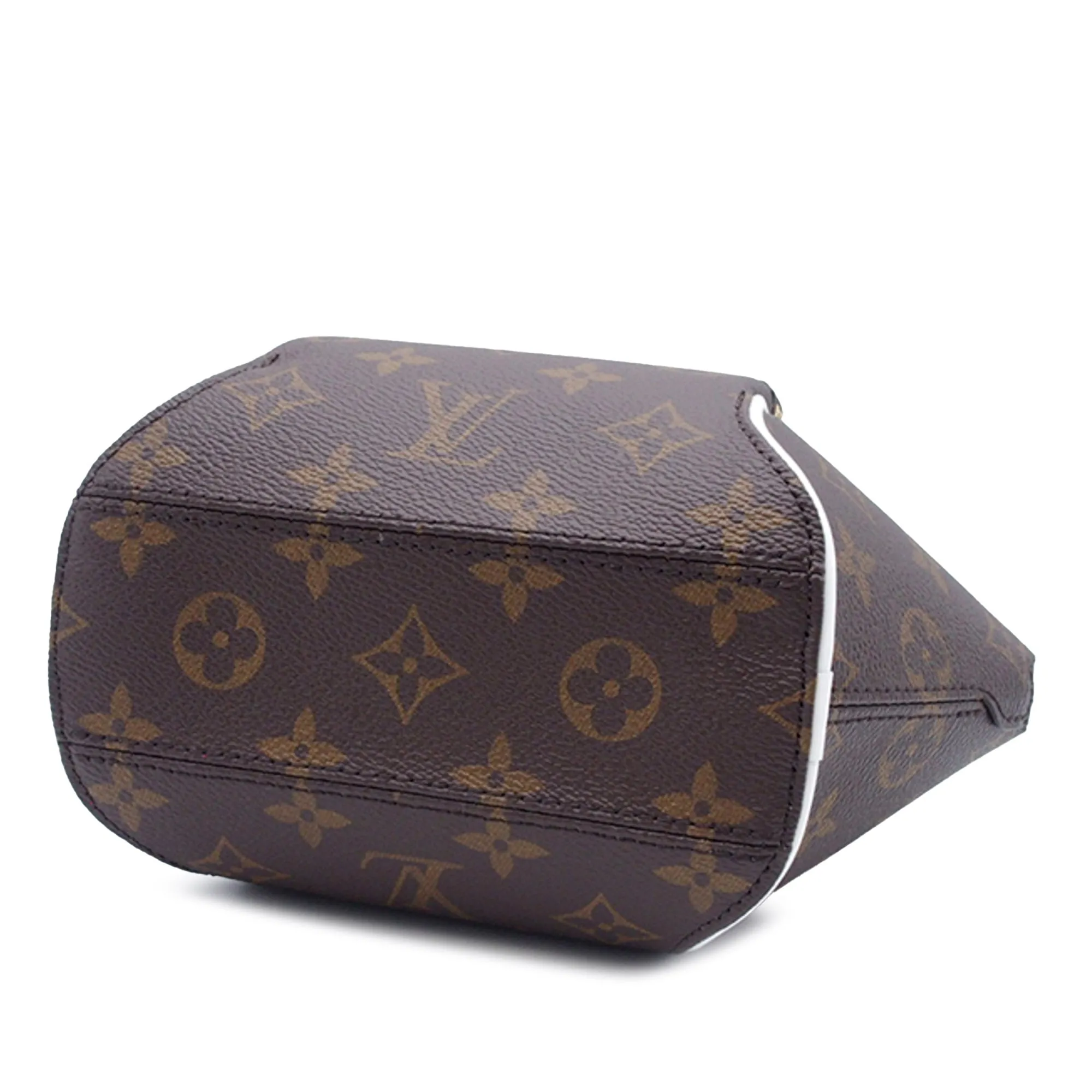 Brown Louis Vuitton Monogram Match Ellipse BB Satchel