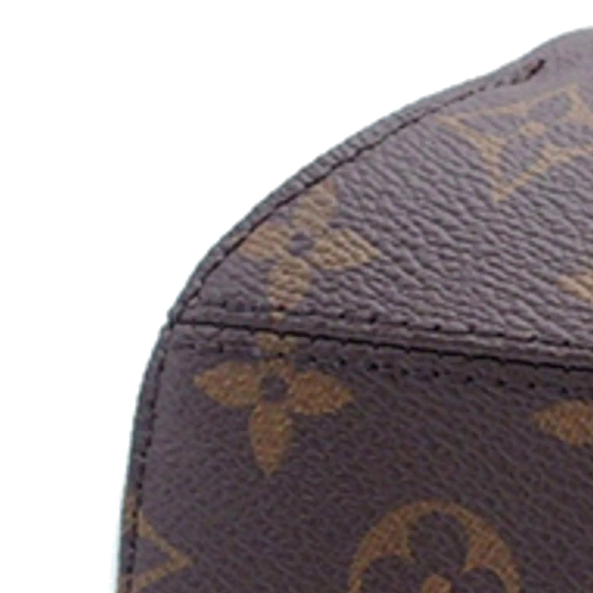 Brown Louis Vuitton Monogram Match Ellipse BB Satchel