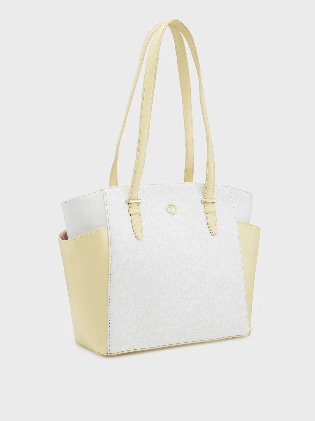 Caprese Aurora Tote Medium Yellow