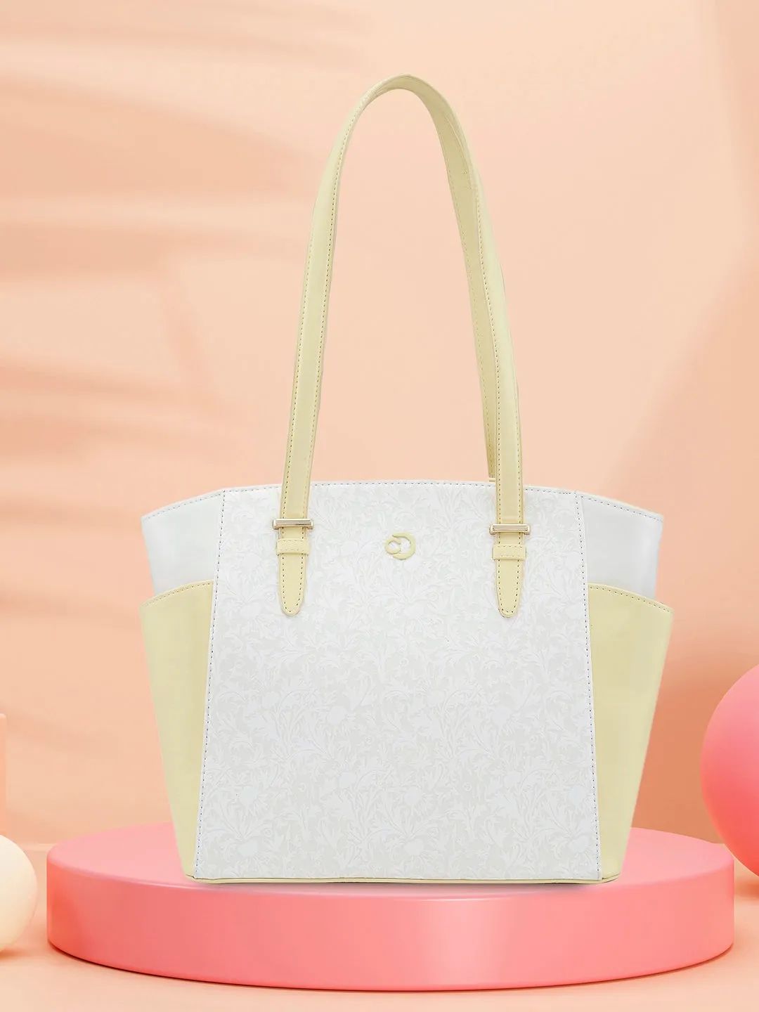 Caprese Aurora Tote Medium Yellow