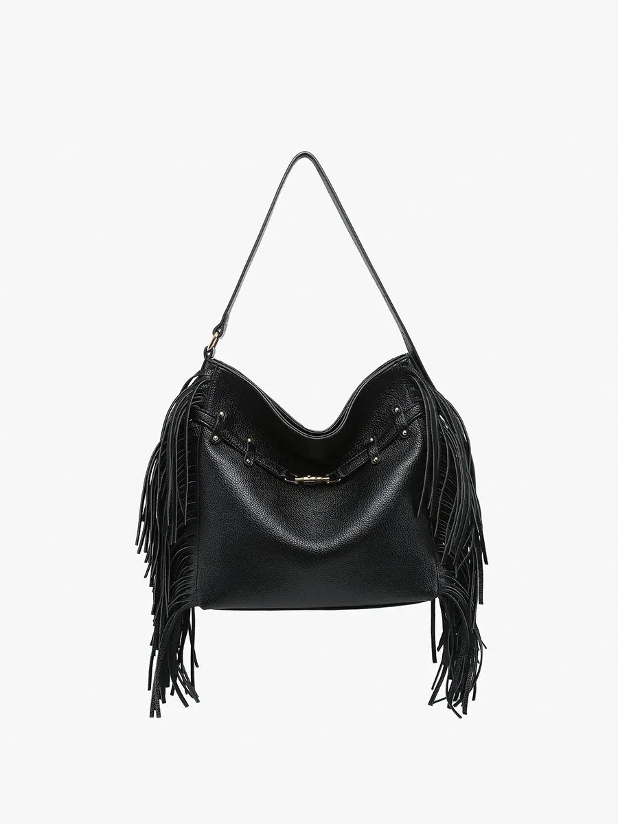 Eva Vegan Fringe Satchel