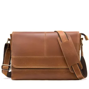 Perfect Partner - Leather Shoulder Briefcase by The Nevermore