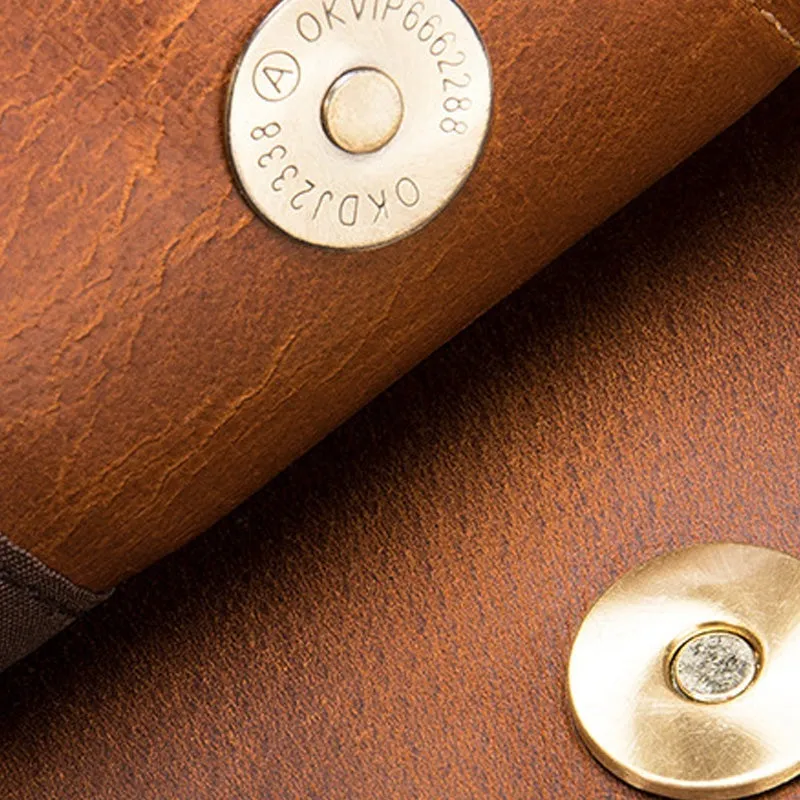 Perfect Partner - Leather Shoulder Briefcase by The Nevermore