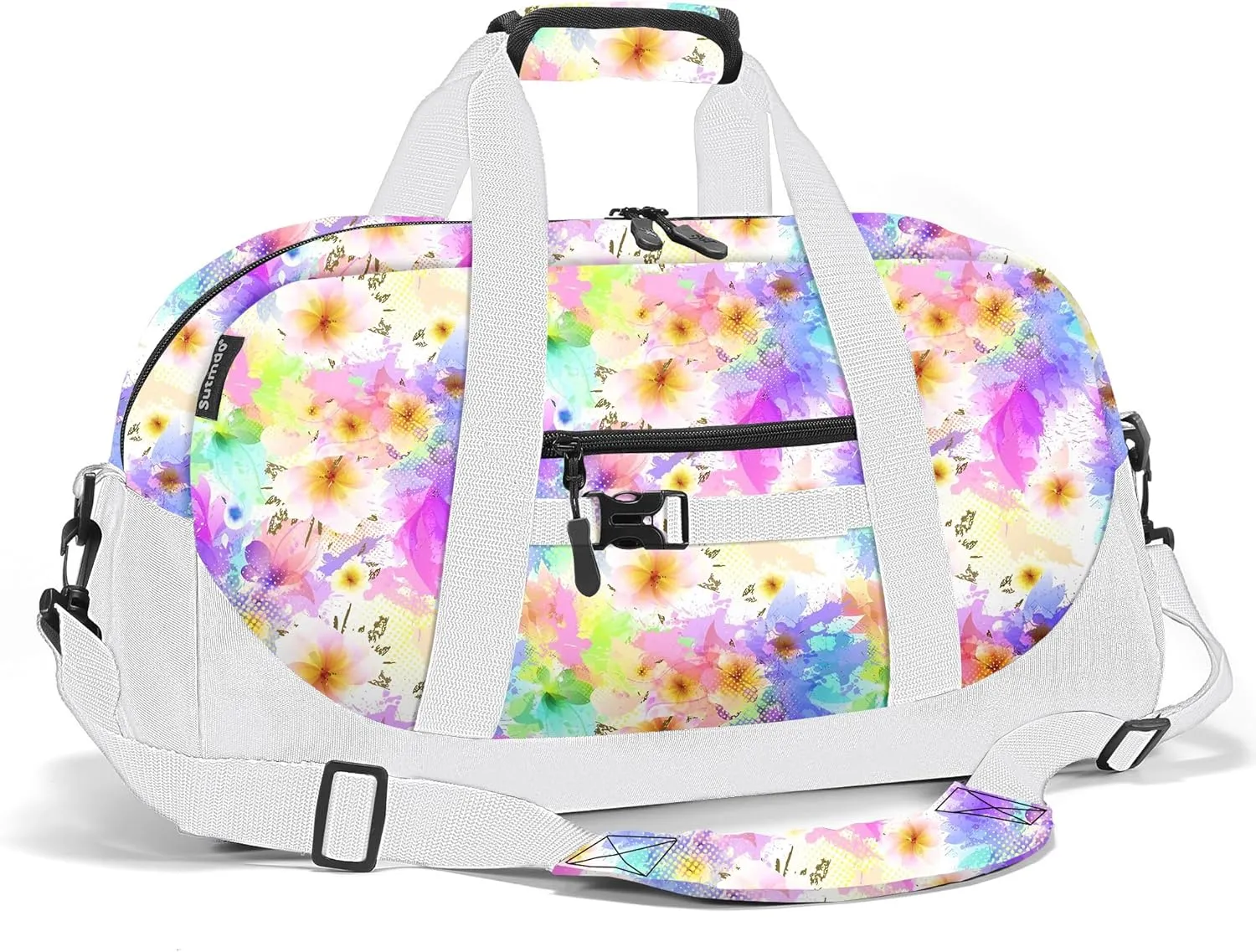 Stumdo Kids Overnighter Duffel Bags for kids, Carry-On Size & Ideal for School Practice or Overnight Travel Weekender Tote for Travel Gym Sport bag for Boys & Girls, 11-fhua, Style