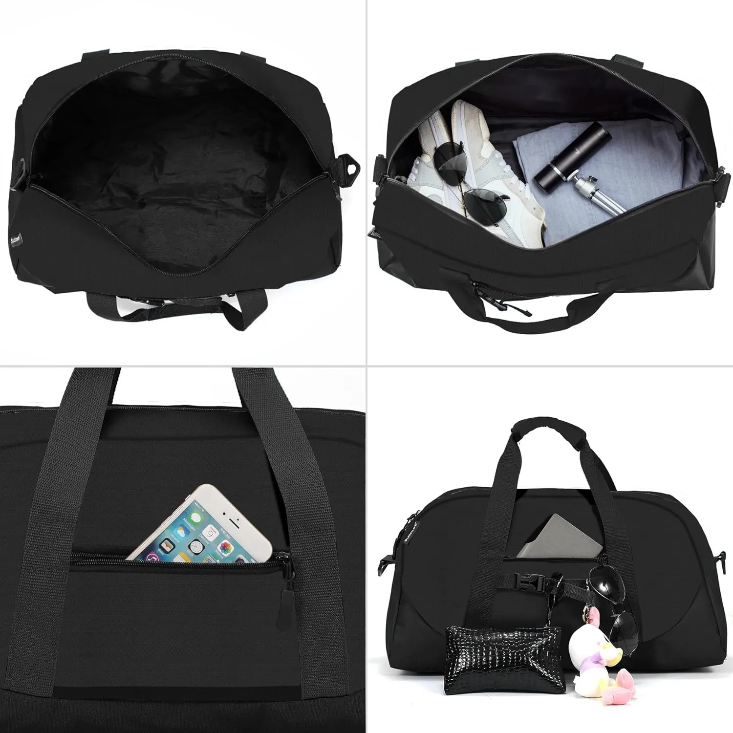 Stumdo Kids Overnighter Duffel Bags for kids, Carry-On Size & Ideal for School Practice or Overnight Travel Weekender Tote for Travel Gym Sport bag for Boys & Girls, 11-hei, Style