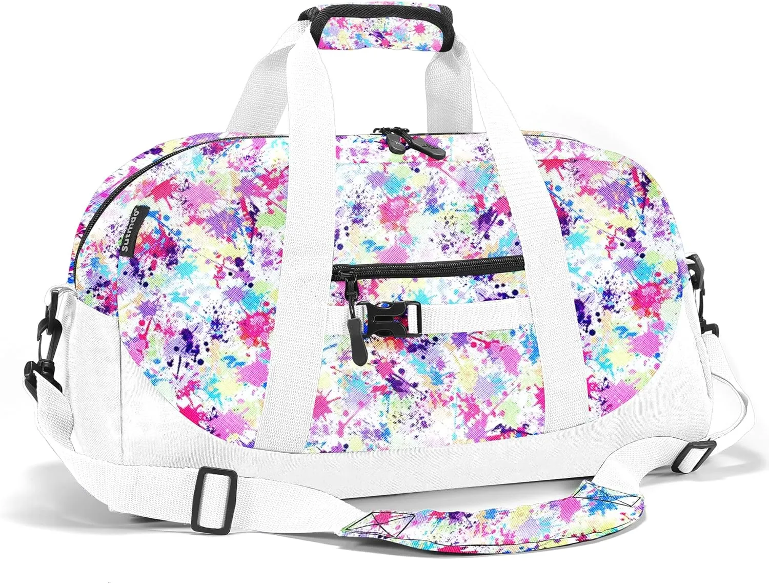 Stumdo Kids Overnighter Duffel Bags for kids, Carry-On Size & Ideal for School Practice or Overnight Travel Weekender Tote for Travel Gym Sport bag for Boys & Girls, 11chua, Style