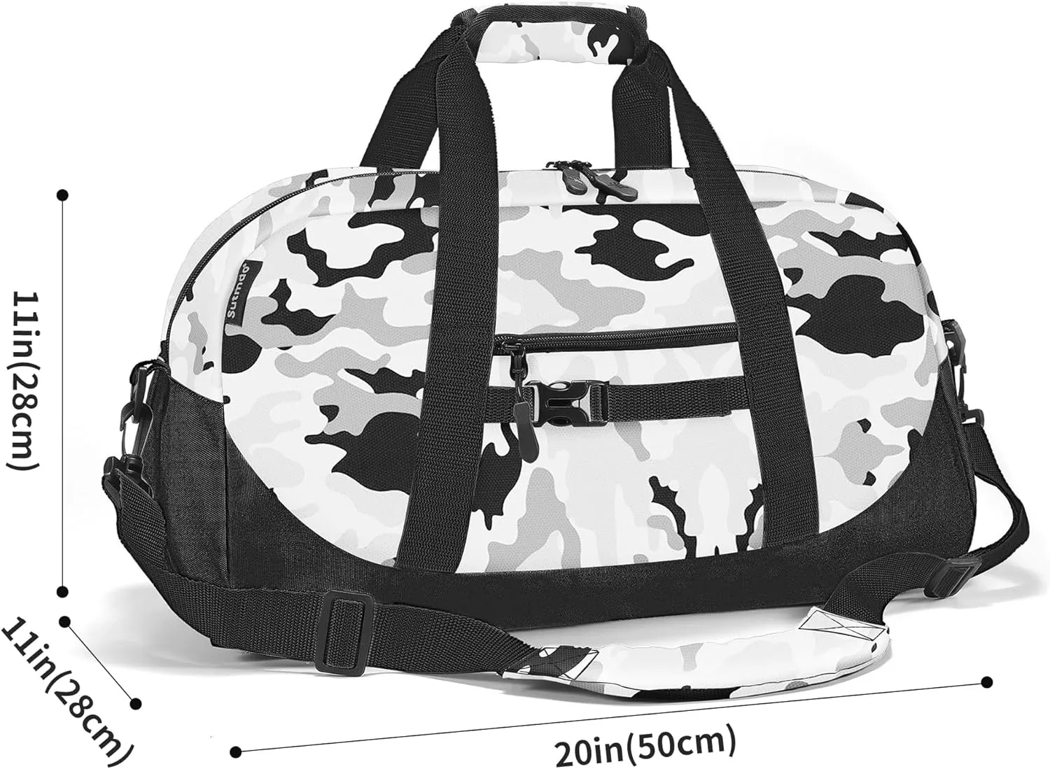Stumdo Kids Overnighter Duffel Bags for kids, Carry-On Size & Ideal for School Practice or Overnight Travel Weekender Tote for Travel Gym Sport bag for Boys & Girls, 71fen, Style