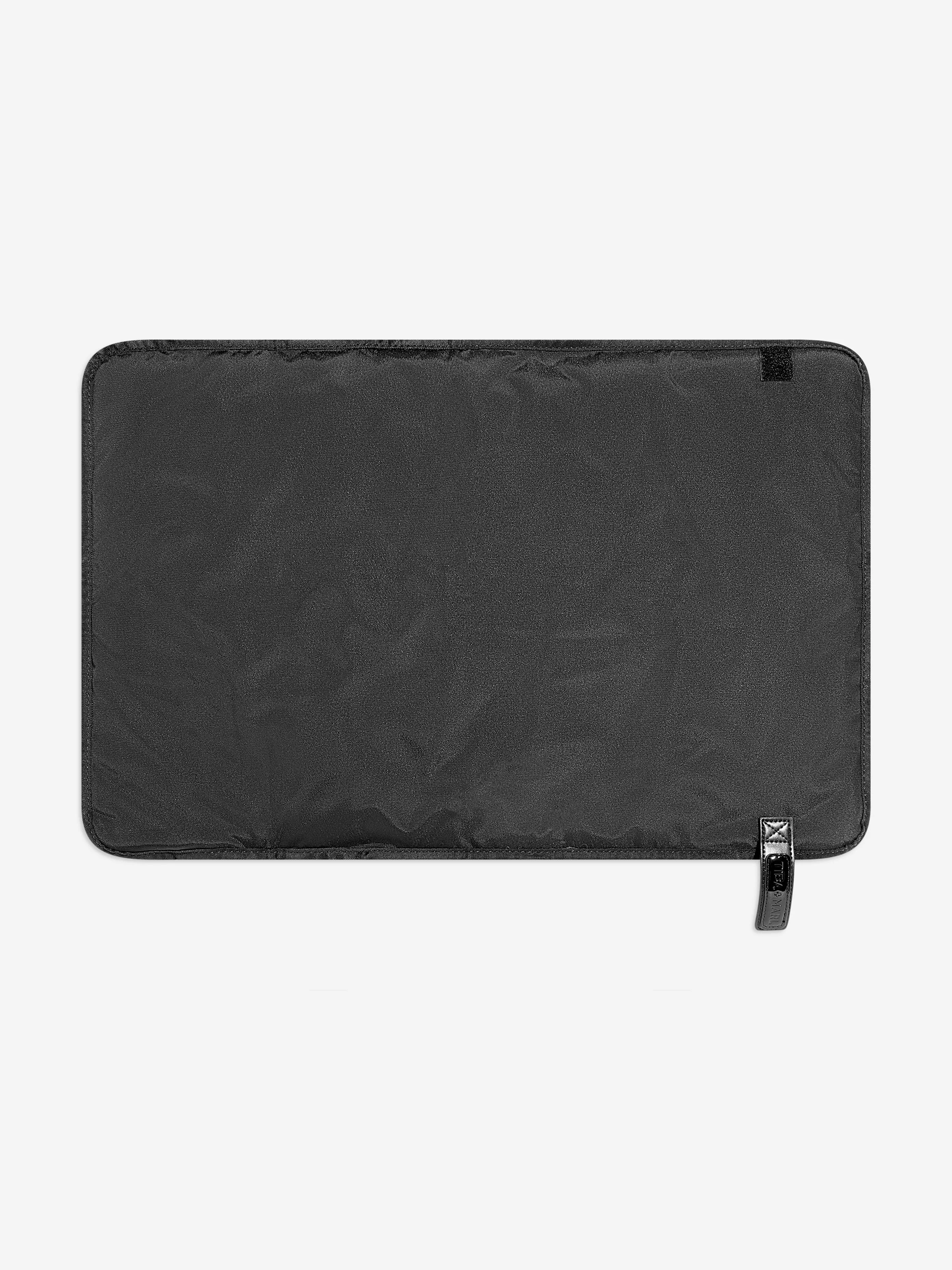 Tiba   Marl Baby Elwood Changing Backpack in Black (42cm)