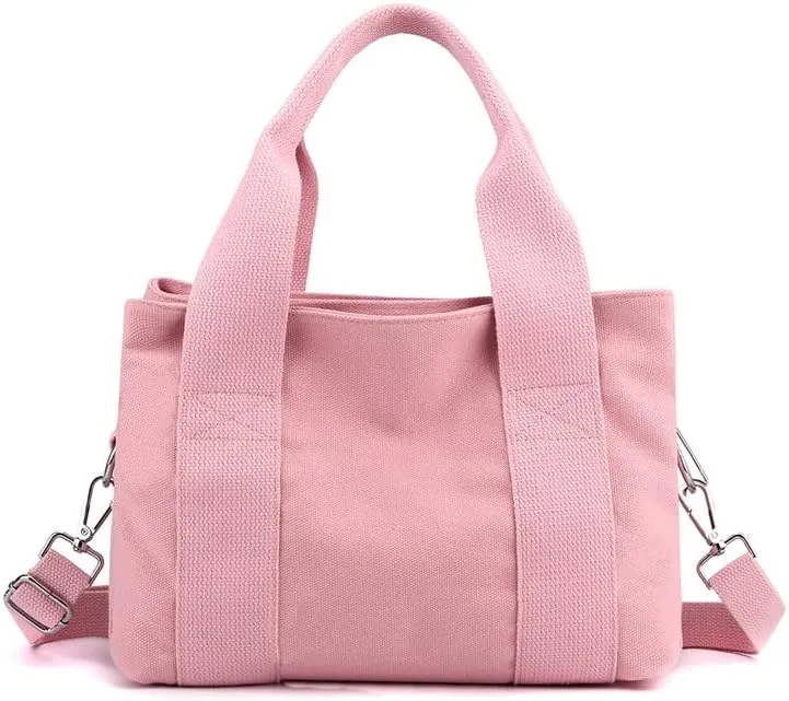 Top Handle Bag Crossbody Bags For Women Trendy Fashion Shoulder Bag Purse For Ladies Vintage Commuter Tote Handbags Pink